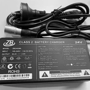Air Hawk and Falcon Electric Wheelchair Battery Charger